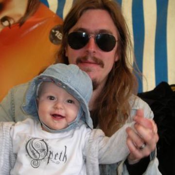 С дочерью Мелиндой, 2005.