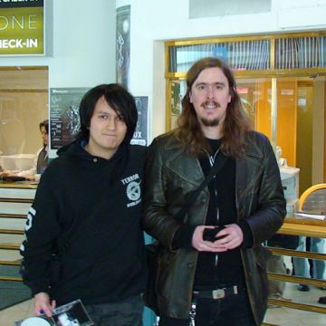 Melloboat, с членом нашего фан-клуба Бахадуром Муслимовым, 2008.