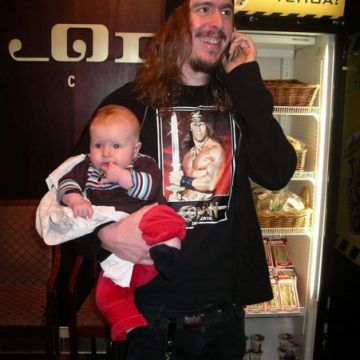 Melloboat, с дочерью Мирьям, 2008.