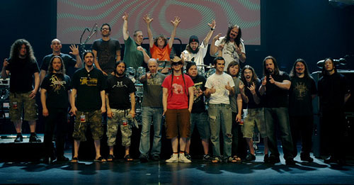 С музыкантами Dream Theater, Between the Buried and Me и Three, 2008.