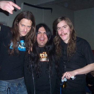 С блюзменом Руди Пэррисом, 2005.